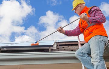 Pulverbatch soft wash roof cleaning